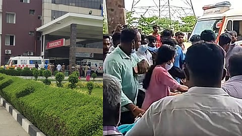 அமோனியா வாயு கசிவு