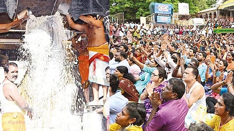 திருவண்ணாமலை அருணாசலேஸ்வரர் கோவிலில் சனி மகா பிரதோஷ வழிபாடு, திரளான பக்தர்கள் பங்கேற்பு