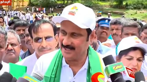 ‘மேகதாது அணை கட்டினால் நிலநடுக்கம் ஏற்படும் அபாயம் உள்ளது’ - அன்புமணி எச்சரிக்கை