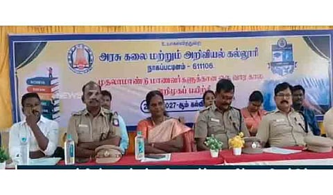 முதலாமாண்டு இளங்கலை மாணவர்களுக்கு அறிமுகப் பயிற்சி விழா நடத்தப்பட்டது.