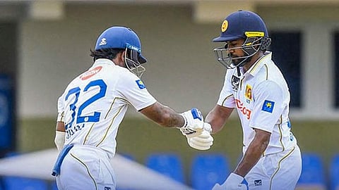 வெஸ்ட் இண்டீசுக்கு எதிரான டெஸ்ட்: 549 ரன்கள் குவித்து டிக்ளேர் செய்த இலங்கை