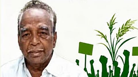 தமிழ்நாடு விவசாயிகள் சங்கத்தின் பொதுச் செயலாளர் பி.எஸ்.மாசிலாமணி