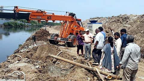 தண்டையார்பேட்டையில் வளர்ச்சித் திட்டப்பணிகள்; மத்திய வட்டார துணை ஆணையர் ஆய்வு