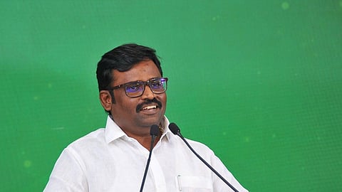 வணிகவரி மற்றும் பதிவுத்துறை அமைச்சர் லோகேஷ் தமிழ்செல்வன்