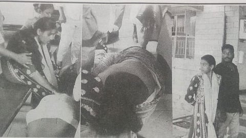 காளி,மனைவி பிரவீனா,மகள் திவ்யதர்ஷினி