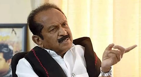 தவெக அரசு பொறுப்பேற்றதில் இருந்து திமுக வயிற்றரிச்சலில் உள்ளது - வைகோ
