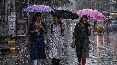 தமிழகத்தில் 20 மாவட்டங்களில் இரவு 7 மணி வரை மழைக்கு வாய்ப்பு