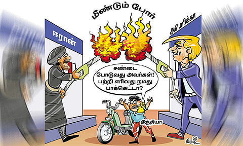 தினத்தந்தி, தலையங்கம், மீண்டும் போர்