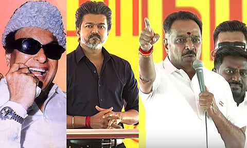 “எம்.ஜி.ஆரைப் போலவே விஜய்யின் தலைமையும்..” - முன்னாள் அமைச்சர் எம்.ஆர்.விஜயபாஸ்கர் புகழாரம்