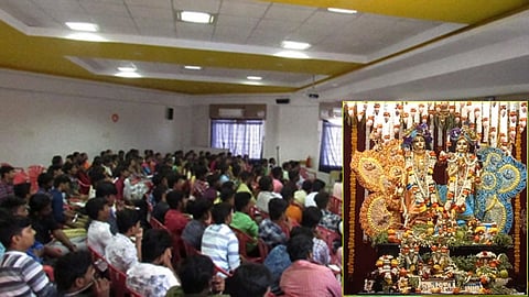 நெல்லை இஸ்கான் கோவிலில் மாணவர்களுக்கான பயிற்சி வகுப்பு