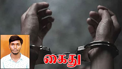 பாட்டிக்கு உடல்நிலை சரியில்லை எனக்கூறி பள்ளியில் இருந்து மாணவியை அழைத்து சென்று பாலியல் தொல்லை - வாலிபர் கைது