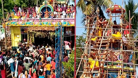 பாபநாசம் அருகே ராஜகிரி முத்து மாரியம்மன் ஆலய கும்பாபிஷேகம்