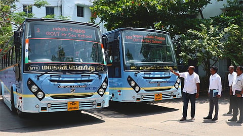 சென்னையில் பள்ளி மாணவர்களுக்காக நாளை முதல் 41 சிறப்பு பேருந்துகள் இயக்கம்
