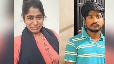 இளம்பெண்ணுக்கு பாலியல் தொல்லை கொடுத்த ஆன்லைன் விற்பனை பிரதிநிதி - வைரல் வீடியோ