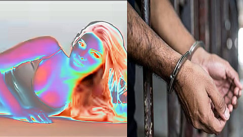நடிகையை நிர்வாணமாக போஸ் கொடுக்க வற்புறுத்தல்; தயாரிப்பாளர் உள்பட 3 பேர் கைது