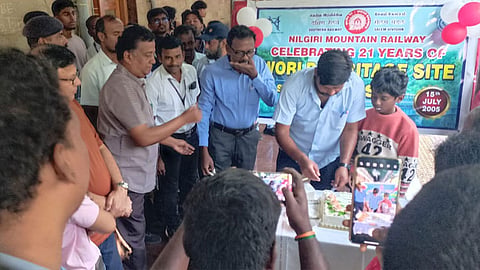 மேட்டுப்பாளையம் - ஊட்டி மலை ரெயில்: யுனெஸ்கோ அந்தஸ்தின் 21-ம் ஆண்டு விழா கொண்டாட்டம்