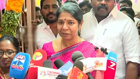 கனிமொழி எம்.பி.