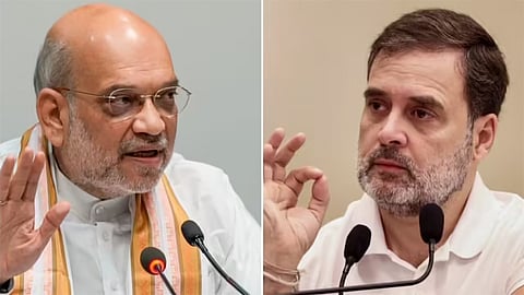 அமித்ஷா, ராகுல் காந்தி