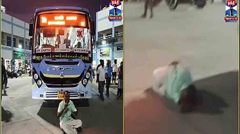 சேலத்தில் போதை ஆசாமியின் அராஜகம்