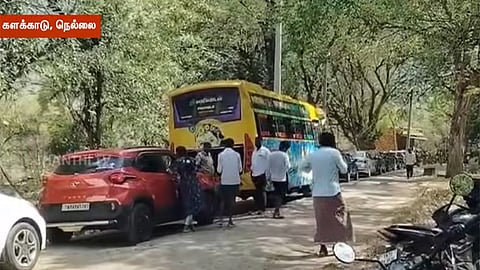 சர்வர் கோளாறு காரணமாக நுழைவுச்சீட்டு பெறுவதில் சிக்கல்; களக்காடு தலையணையில் சுற்றுலா பயணிகள் அவதி