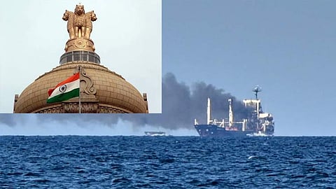 சரக்கு கப்பல் மீதான தாக்குதலில் 4 இந்தியர்கள் பலி - ரஷிய தூதருக்கு மத்திய அரசு சம்மன்