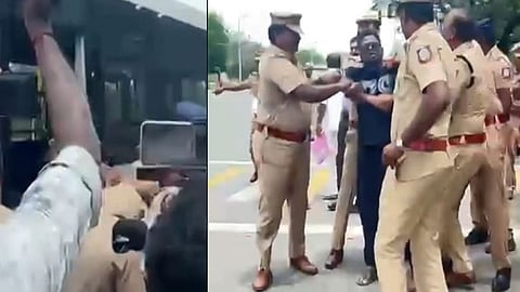 நீட் தேர்வுக்கு எதிராக சென்னை தலைமைச் செயலகத்திற்குள் புகுந்து போராட முயற்சி - பாடகர் தெருக்குரல் அறிவு கைது