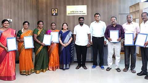 மாநில கல்வியியல் ஆராய்ச்சி நிறுவன விரிவுரையாளர்களுக்கு பதவி உயர்வு: ஆணைகளை அமைச்சர் ராஜ்மோகன் வழங்கினார்