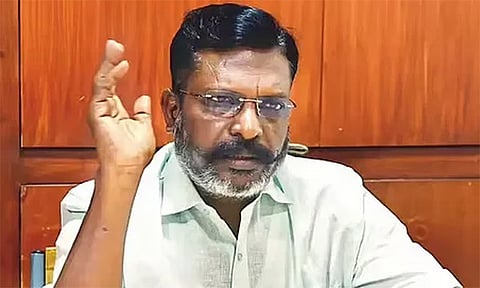 தர்மேந்திர பிரதான் பதவி விலகல்: அறவழிப் போராட்டத்துக்கு கிடைத்த மகத்தான வெற்றி - வி.சி.க.