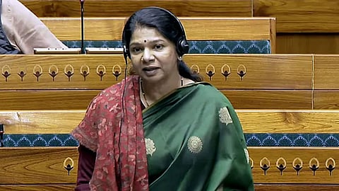 3-வது இடத்தில் தமிழ்த்தாய் வாழ்த்து... மாநில பாடலின் முன்னுரிமையை பறிக்கும் முயற்சி: கனிமொழி எம்.பி. ஆவேசம்