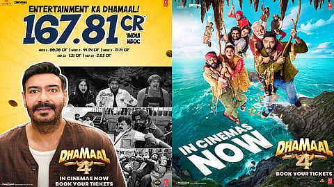 4 வாரத்தில் ரூ. 168 கோடி வசூல் செய்த அஜய் தேவ்கனின் “தமால் 4”