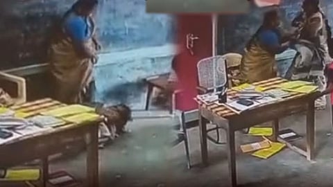 ஆசிரியை சஸ்பெண்ட்