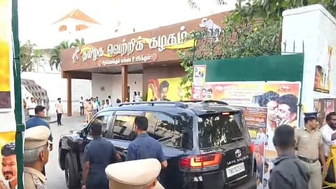 தவெக எம்.எல்.ஏ.க்கள் கூட்டம் தொடக்கம்