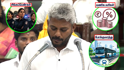 தமிழக பொது பட்ஜெட், நிதி ஒதுக்கீடு