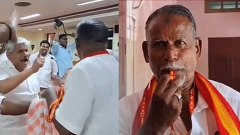 நெல்லை மாமன்றத்தில் விசில் அடித்தபடி வந்த த.வெ.க. கவுன்சிலர் 2 மாதம் சஸ்பெண்டு