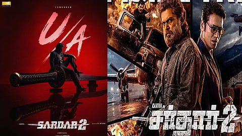 கார்த்தியின் “சர்தார் 2” திரைப்படத்திற்கு “யு/ஏ” தணிக்கை சான்றிதழ்