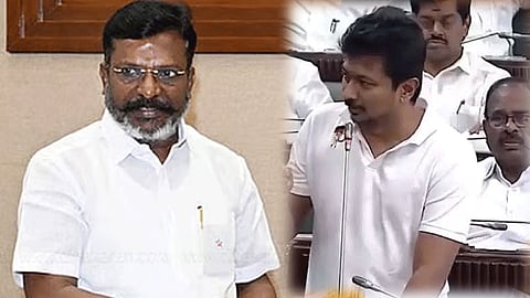 தன்னை ஆசான் என பேசிய உதயநிதி ஸ்டாலினுக்கு திருமாவளவன் நன்றி