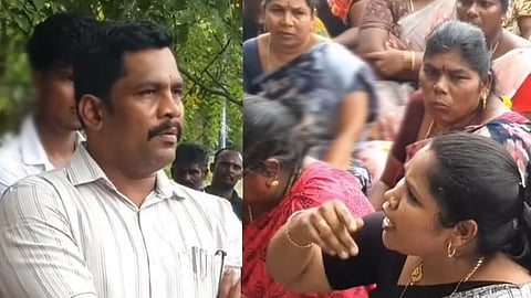 எண்ணூர் மீன்வளத்துறை அலுவலகம் முற்றுகை: டன் கணக்கில் மீன்கள் செத்து மிதந்த விவகாரம் - 8 கிராம மீனவர்கள் போராட்டம்
