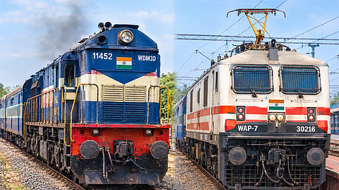 'இனி டீசல் ரெயில் என்ஜின்களுக்கு 'குட்பை': 5,068 கி.மீ. நீள ரெயில் பாதைகள் 100 சதவீதம் மின்மயமாக்கல்