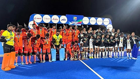 ஜூனியர் ஆசிய கோப்பை ஆக்கி: 6-வது முறையாக சாம்பியன் பட்டம் வென்று இந்தியா சாதனை