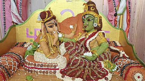 விநாயகர் சதுர்த்தி விழா, விதவிதமான சிலைகள் பிரதிஷ்டை