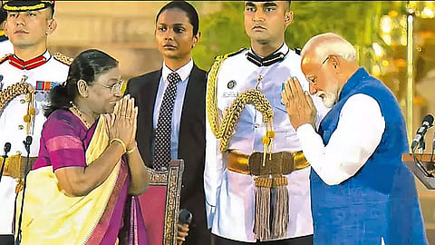 பிரதமர் மோடி பிறந்தநாள்: ஜனாதிபதி திரவுபதி முர்மு வாழ்த்து
