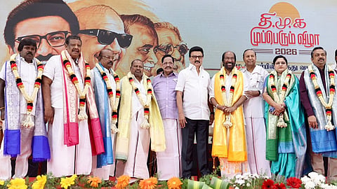 தி.மு.க. கொண்டு வந்த திட்டங்களின் பெயரை மாற்றியுள்ளது த.வெ.க. அரசு: மு.க. ஸ்டாலின் பேச்சு