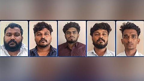 பண மோசடி- 5 பேர் அதிரடி கைது.