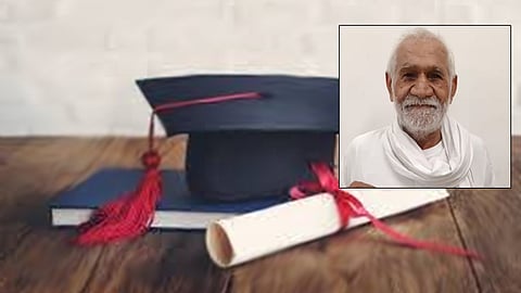 அரியானா: 85 வயதில் முதுகலைப் பட்டம் பெற்ற முன்னாள் ராணுவ வீரர் - தொடர்ந்து படிக்க ஆர்வம்
