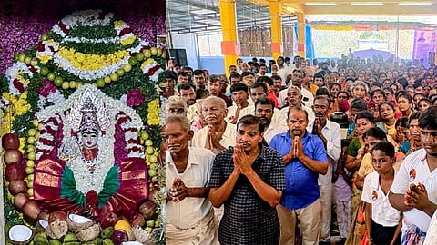 ஏரல் அருகே இடையர்காடு முத்தாரம்மன் கோவில் கொடை விழா