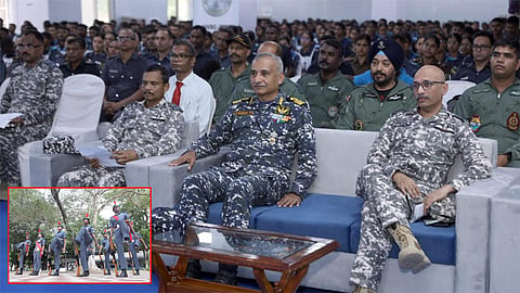 என்.சி.சி. விமானப் படைப் பிரிவு மாணவர்கள் முகாம்
