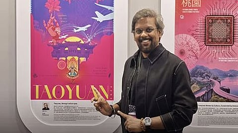 சர்வதேச கலை கண்காட்சி: திரைப்பட போஸ்டர் டிசைனர் கோபி பிரசன்னா சிறப்பு விருந்தினராக பங்கேற்பு