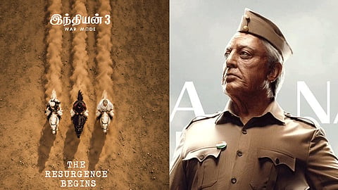 மீண்டும் தொடங்குகிறது ‘இந்தியன் 3’ - புதிய போஸ்டரை வெளியிட்ட லைகா