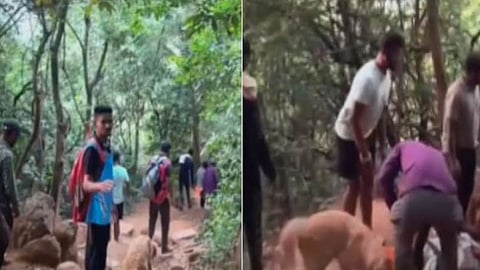 உரிமையாளர் மாரடைப்பால் மரணம் - உடலை விட்டுப் பிரிய மறுத்த விசுவாச நாய்!