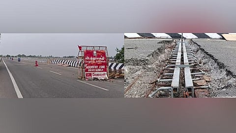 தூத்துக்குடி - மதுரை தேசிய நெடுஞ்சாலையில் பாலம் பழுது: நிரந்தர தீர்வு காண வாகன ஓட்டிகள் வலியுறுத்தல்